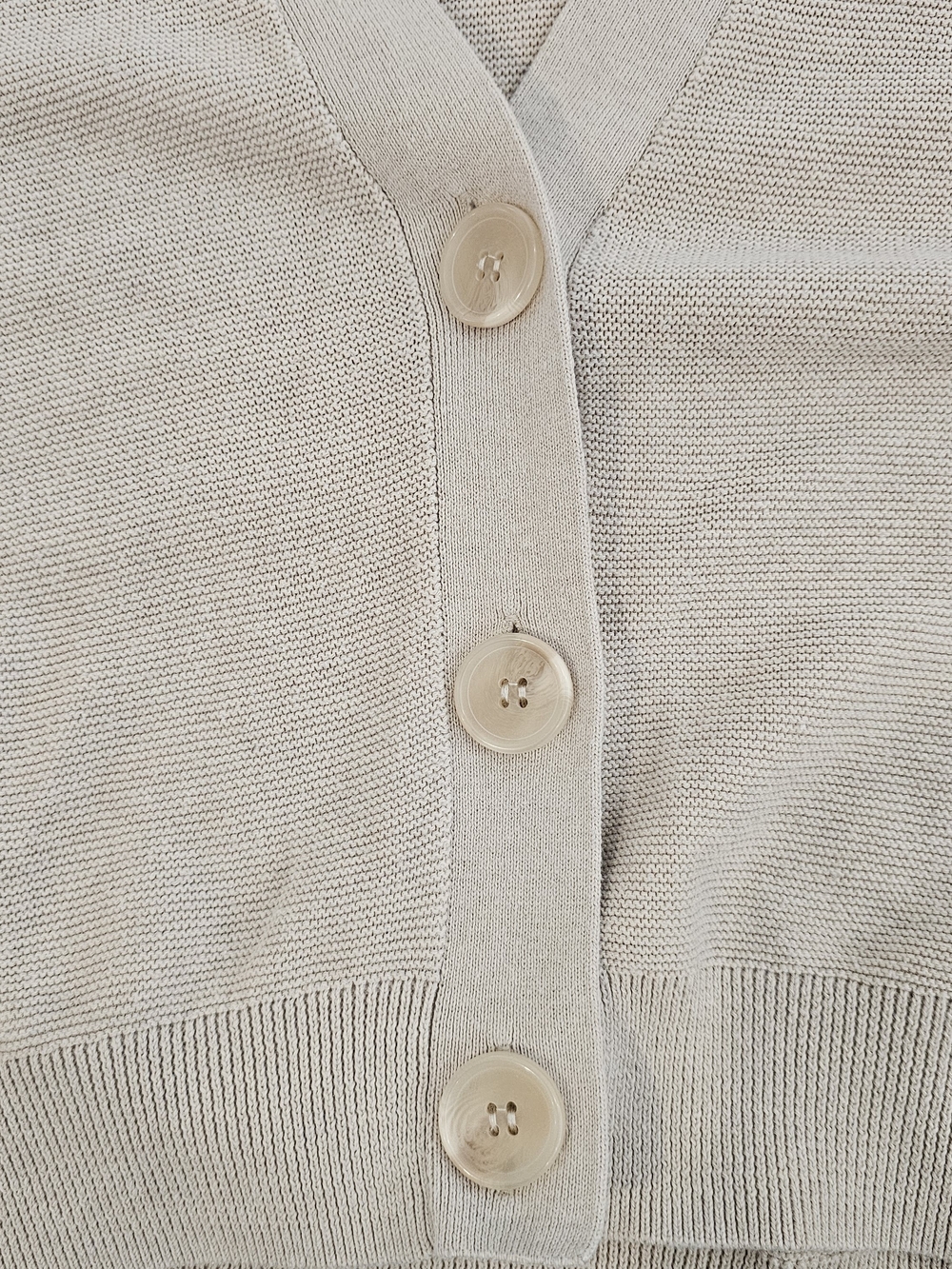 H&M Rib-knit Cardigan Cropped - Small - Picture 6 of 9